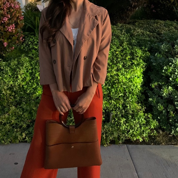 Jackets & Blazers - 🌵Brown Boxy Button Blazer